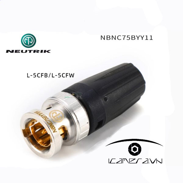 Giắc BNC Neutrik dùng cho dây SDI chuẩn L-4.5CHD