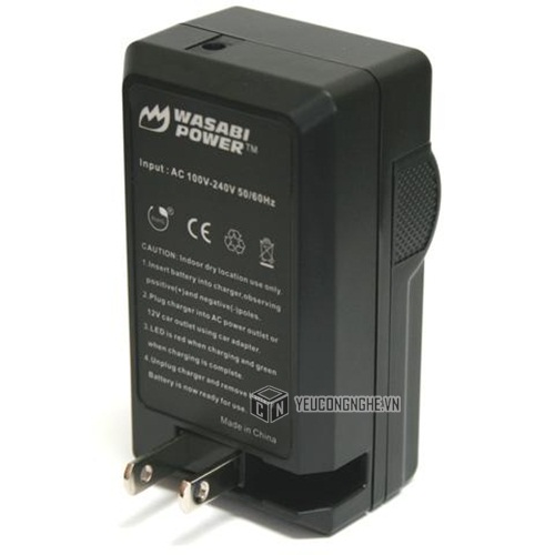 Bộ 2 pin 1 sạc cho máy ảnh Fujifilm NP-W126 Wasabi