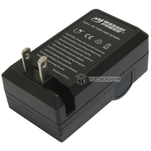 Bộ 2 pin 1 sạc cho máy ảnh Fujifim NP-95 Wasabi
