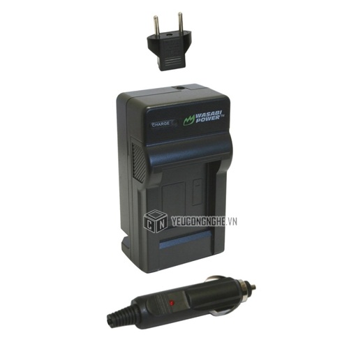 Bộ 2 pin 1 sạc cho máy quay Sony NV-FV100 Wasabi