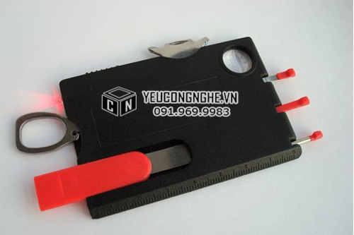 Kit dụng cụ đa năng 9 trong 1 nhỏ bằng card visit