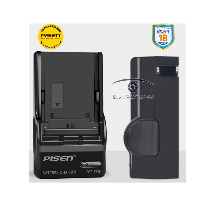 Bộ Sạc Pin Máy Ảnh Pisen Sony F550/F750/F970