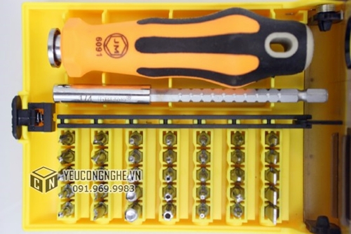 Bộ tua vít đa năng sửa chữa điện tử 37 trong 1 model JM 6091