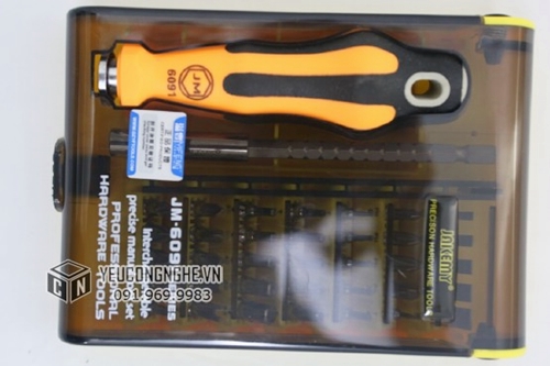 Bộ tua vít đa năng sửa chữa điện tử 37 trong 1 model JM 6091
