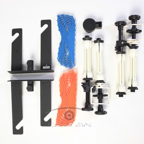 Khung treo 2 phông kéo xích TQ-2 Combo thiết bị setup studio