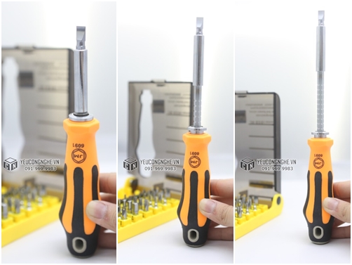 Bộ tua vít đa năng sửa chữa điện tử 37 trong 1 model JM 6091