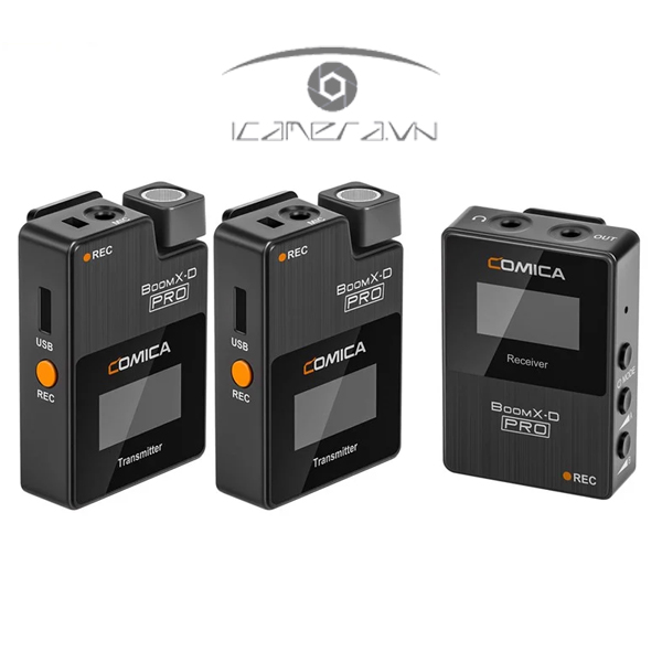 Micro Không Dây 2.4G Comica BoomX-D Pro D1 / Pro D2