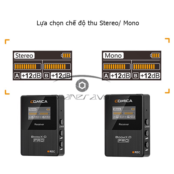 Micro Không Dây 2.4G Comica BoomX-D Pro D1 / Pro D2