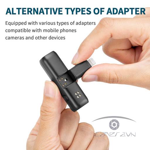 BY-WM3DC Lightning Adapter cho mic thu âm BY-WM3