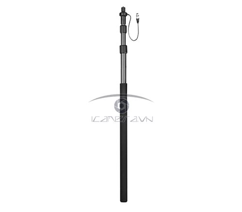 Boom mic thu âm Boya BY-PB25 tích hợp sẵn dây XLR