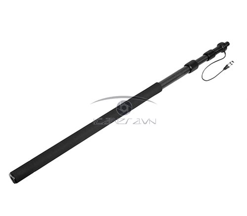 Boom mic thu âm Boya BY-PB25 tích hợp sẵn dây XLR