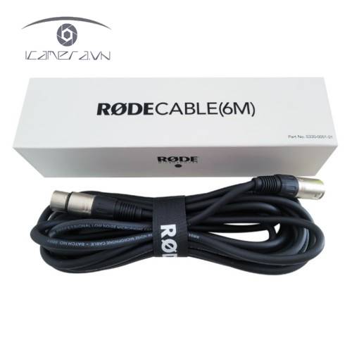 Dây cáp kết nối Micro RODE dài 6m hai đầu XLR 