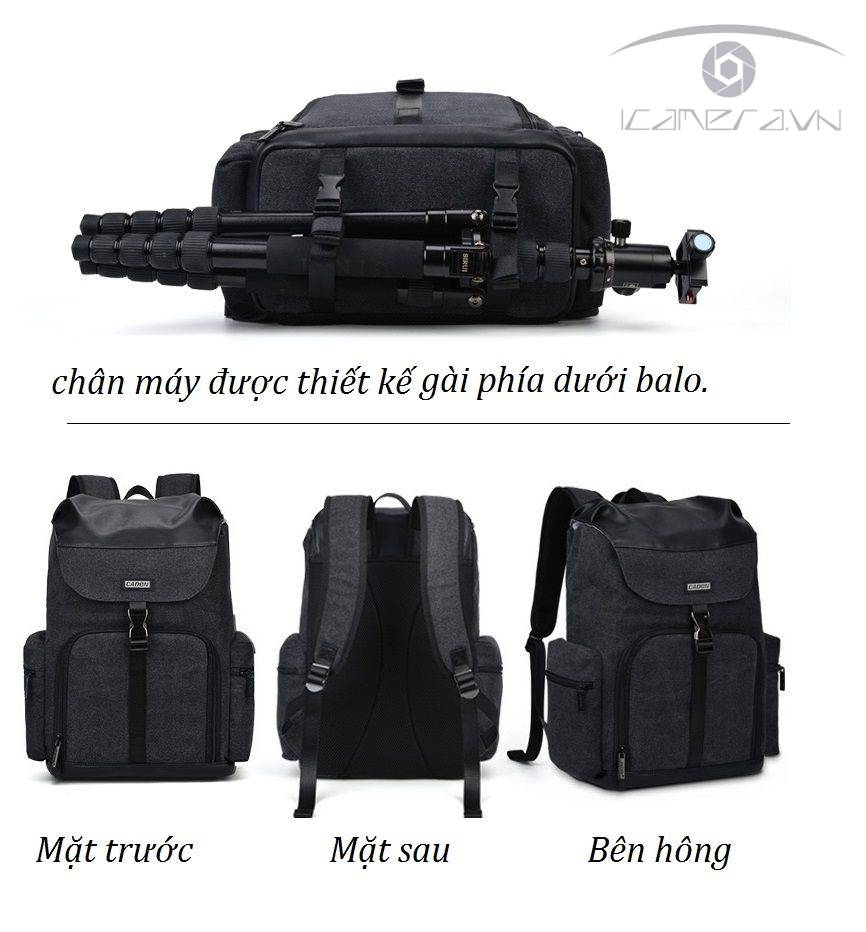 Balo máy ảnh Caden M8