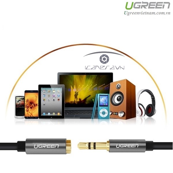 Cáp Audio 3.5mm Nối Dài 2M Ugreen 10594 
