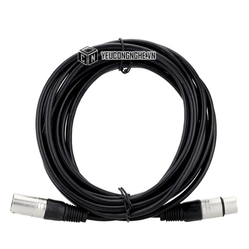 Cáp chuyển đổi đầu dây mic XLR male ra XLR female YX-1672A dài 3m
