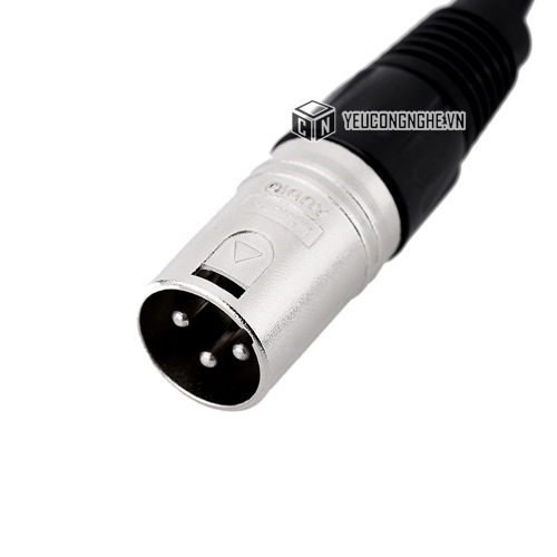 Cáp chuyển đổi đầu dây mic XLR male ra XLR female YX-1672A dài 3m