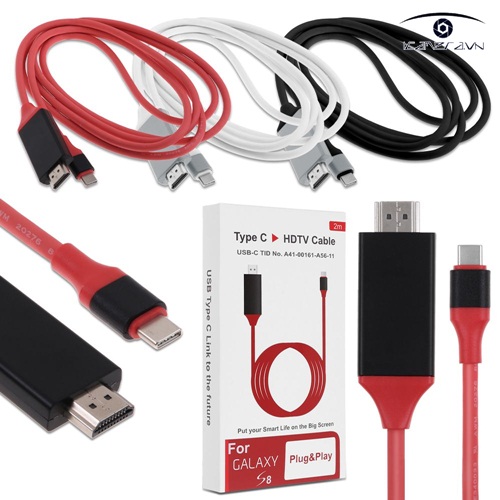 Cáp chuyển đổi HDMI sang TV 2M 1080P cho Galaxy S8