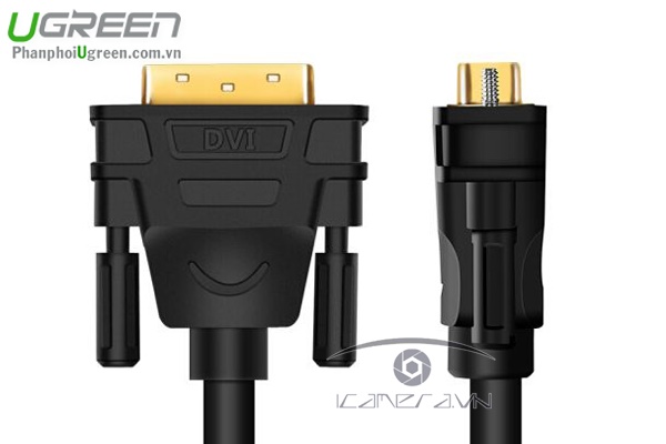  Ugreen 11644 - Cáp DVI 24 + 1 dài 25m hỗ trợ 2k chính hãng Ugreen 11644