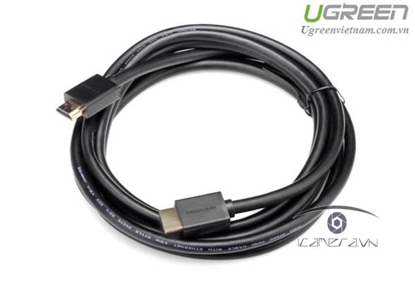 Cáp tín hiệu HDMI Ugreen 2.0 hỗ trợ 4K2K lõi đồng 10109 (5M)