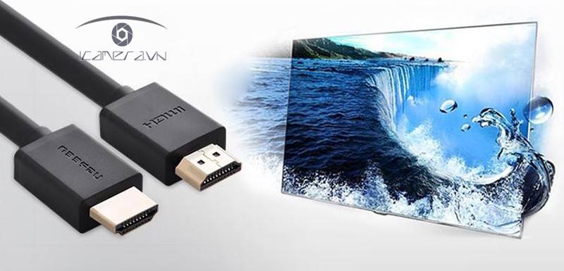 Cáp tín hiệu HDMI Ugreen 2.0 hỗ trợ 4K2K lõi đồng 10109 (5M)