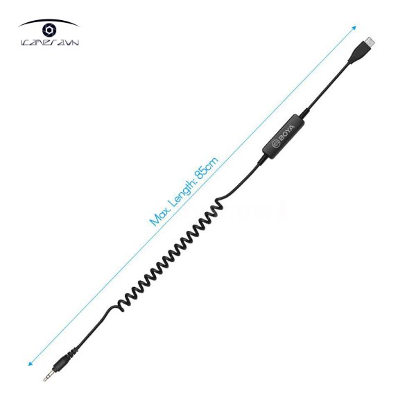 cap ket noi am thanh BOYA 35C-USB C 3,5mm den USB Type-C gia re ha noi