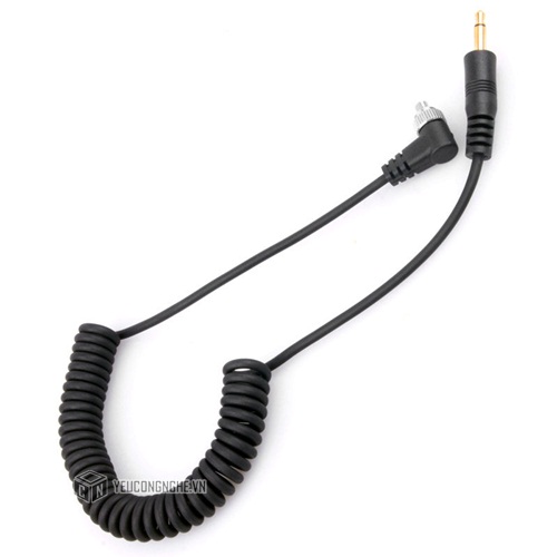 Cáp kết nối Jack 3.5mm ra đầu PC cho điều khiển và Flash trigger