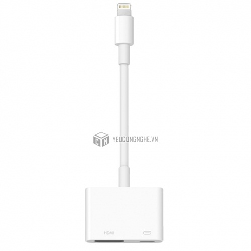 Cáp lightning to hdmi cho iPhone, iPad giá rẻ LC-02