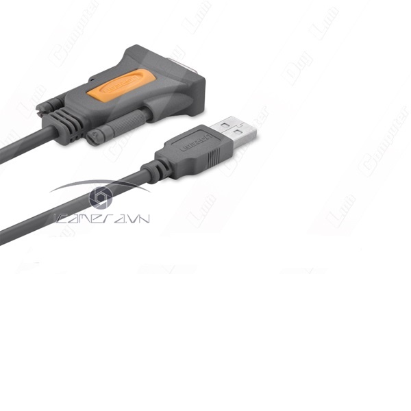 Cáp USB to Com DB9 RS232 1.5M chính hãng Ugreen 20201