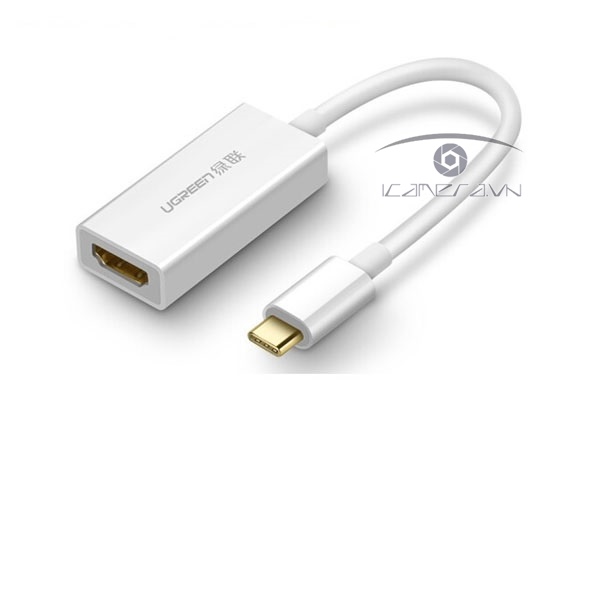 Cáp USB Type-C to HDMI cao cấp Ugreen 50514 hỗ trợ 4K*2K, 3D