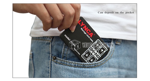 Case đựng thẻ nhớ hình Card visit Storage card case Lynca KH-821TSK