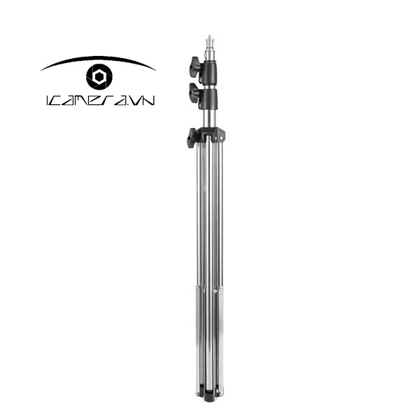 Chân đèn inox 2.1m cho Studio