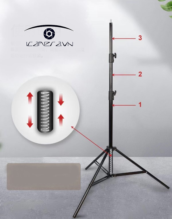 Chân đèn Studio Light Stand 2.6m