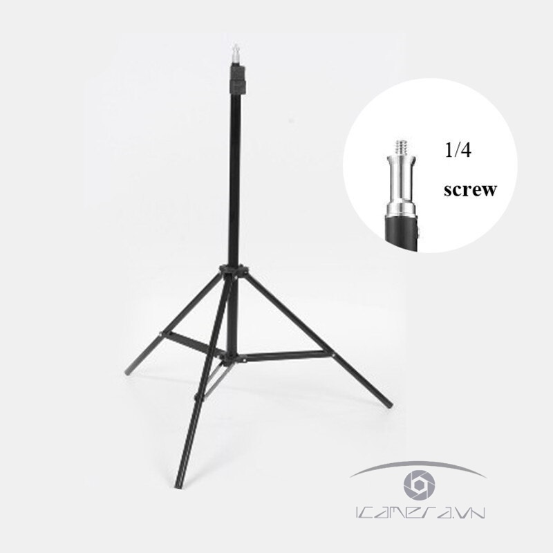 Chân đèn light stand cỡ nhỏ 1.6m