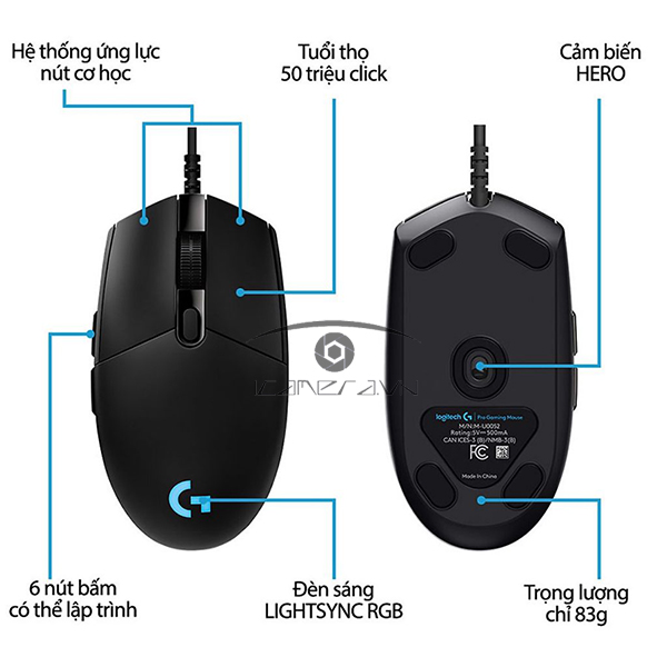 Chuột máy tính Logitech G102 Gen 2