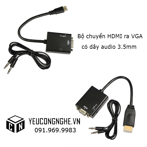 Các loại Jack, dây, thiết bị chuyển đổi, nối dài VGA