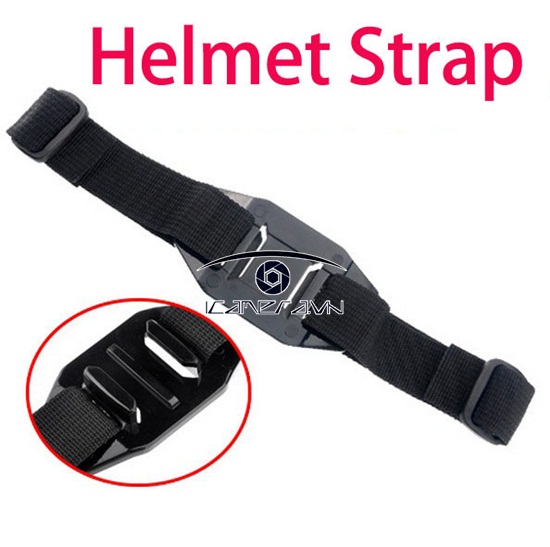 Dây đeo gắn trên Mũ bảo hiểm cho camera GoPro Hero - Camera SJcam