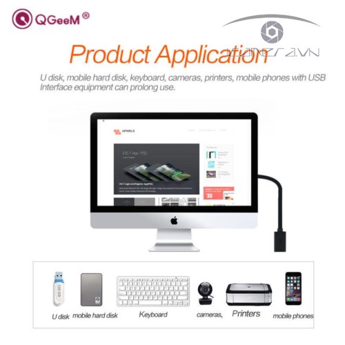 Cáp nối dài cổng USB 3.0 dài 3m dây kết nối tính hiệu