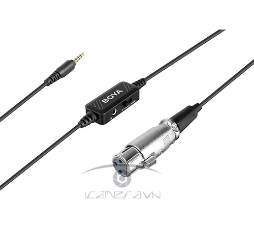 Dây nối mic từ cổng XLR ra 3.5mm Boya BY-BCA6