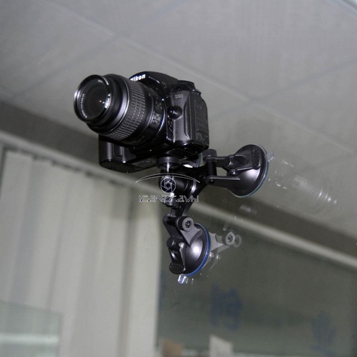 Đế hút chân không 3 chân cỡ lớn gắn Camera hành trình Gopro Hero, máy ảnh CK3-L