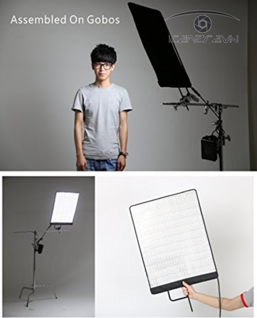 Đèn led cuộn RX-18T-SY dùng quay phim ngoài trời, trong studio 62w Falcon Eyes
