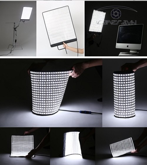 Đèn led cuộn RX-18T-SY dùng quay phim ngoài trời, trong studio 62w Falcon Eyes