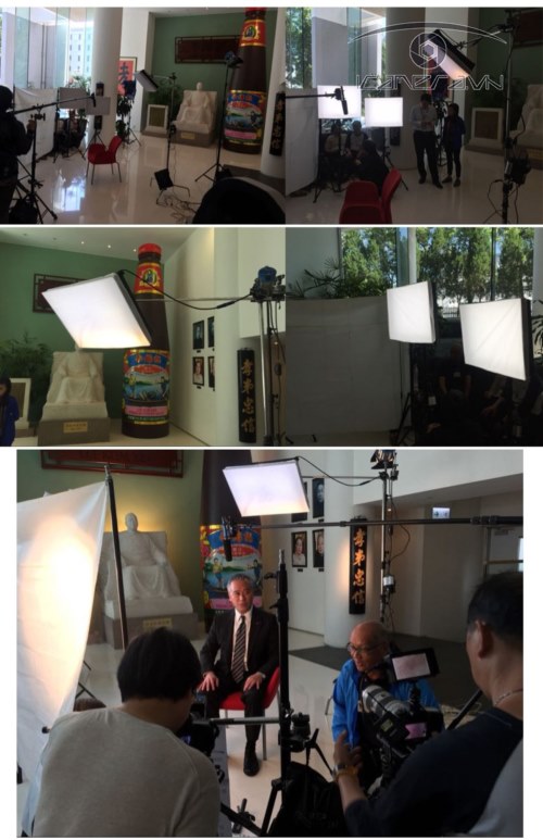 Đèn led cuộn RX-18T-SY dùng quay phim ngoài trời, trong studio 62w Falcon Eyes