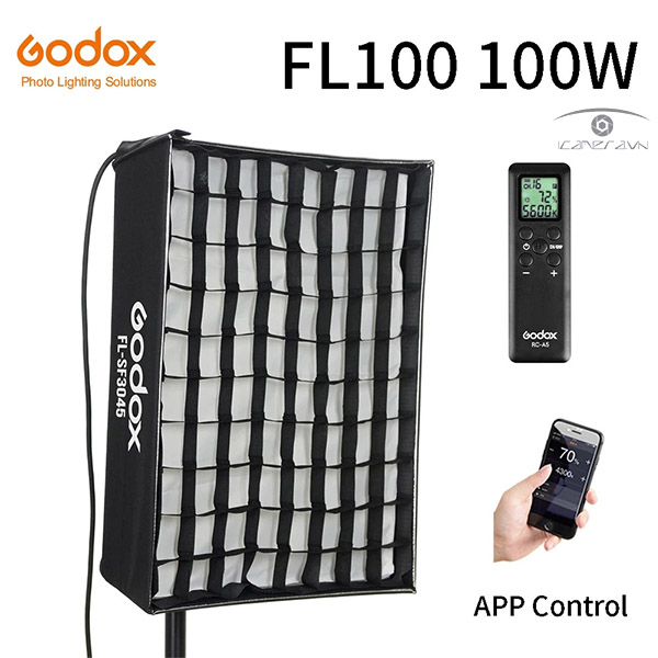 Đèn led cuộn Godox FL100 công suất 100W hỗ trợ quay phim chuyên nghiệp