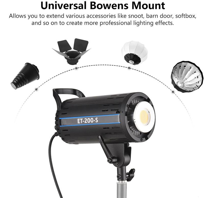 Đèn Led Studio ZSYB ET-200-S