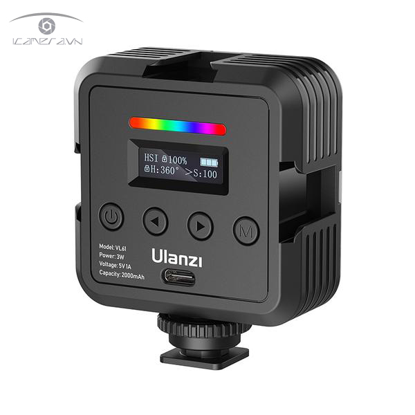 Đèn led RGB Studio Ulanzi VL61 8W Mini Video