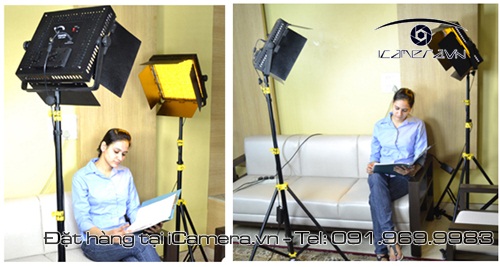 Đèn led NANGUANG CN-900SA studio chuyên nghiệp 900 bóng siêu sáng