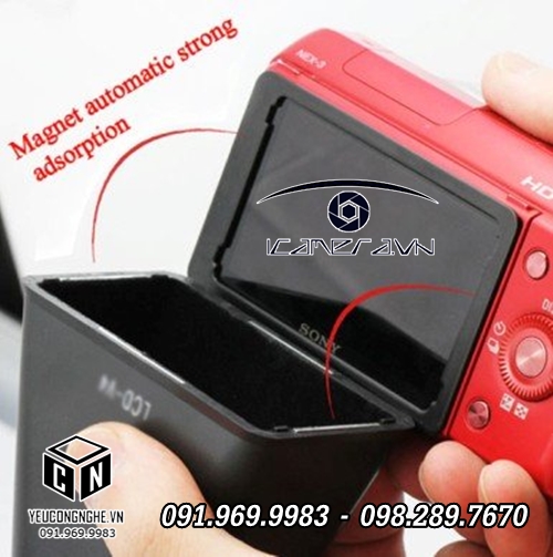 LCD View Finder ống ngắm LCD rõ nét 3D cho Canon 600D 60D DSLR V3