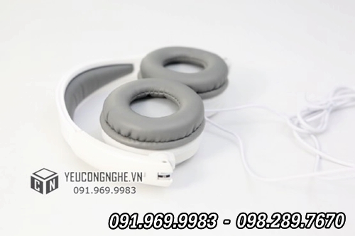 Tai nghe nhạc hay, bass mạnh, giá rẻ stereo headset Salar EM520