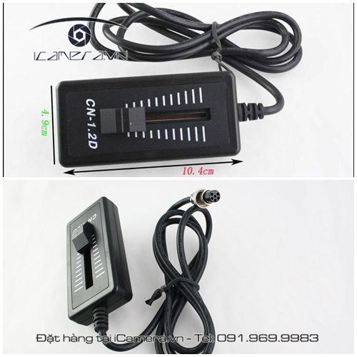 Dimmer cầm tay đèn led studio 600, 900, 1200 bóng remote control CN 1.2D