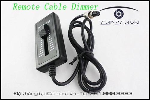 Dimmer cầm tay đèn led studio 600, 900, 1200 bóng remote control CN 1.2D